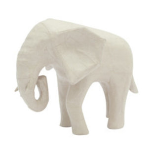 Decopatch Papier maché Afrikaanse Olifant 18,5x12,5x15,5cm.