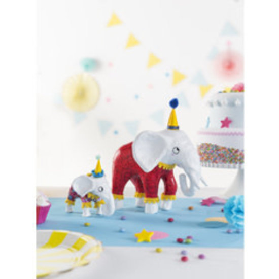 Decopatch Decopatch Papier maché Afrikaanse Olifant 18,5x12,5x15,5cm.