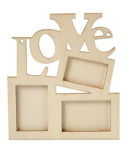 Love fotolijst 19,7x16 cm. triplex 57475