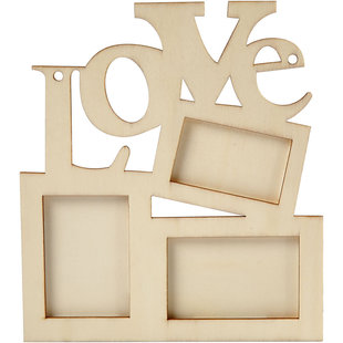 Love fotolijst 19,7x16 cm. triplex 57475