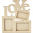 Creotime Love fotolijst 19,7x16 cm. triplex 57475