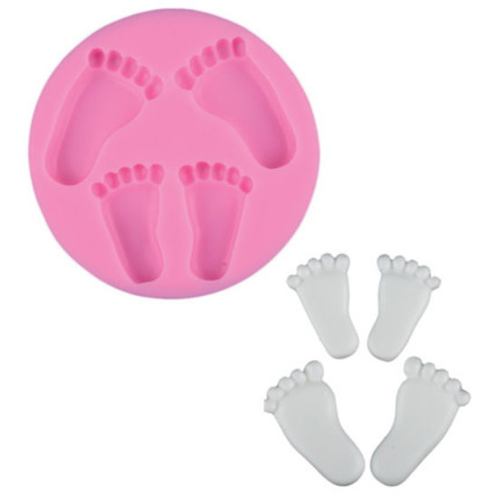 Stafil SpA Siliconen mal 4 Voeten 10x1.2cm