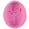 Stafil SpA Siliconen mal Ei met Bloem 9x7.8x3.2cm
