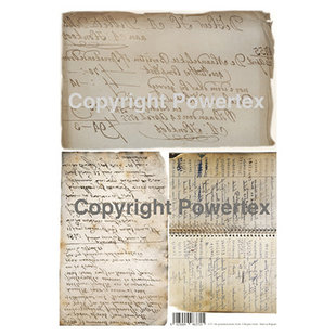 Powertex Powerprint paper A3 Grandma's Phone book