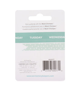 We R Memory Keepers Washi Tape Weekdays 2st