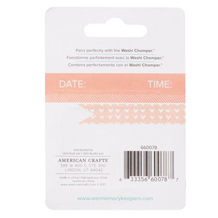 We R Memory Keepers Washi Tape 16m Date And Time