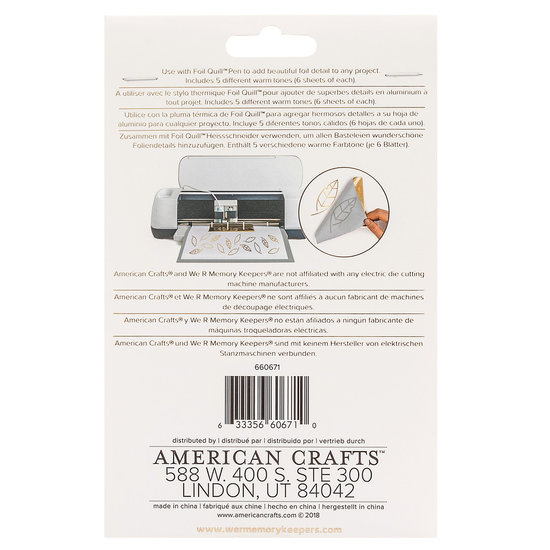 We R Memory Keepers We R Memory Keepers Foil Quill Foil Flamingo