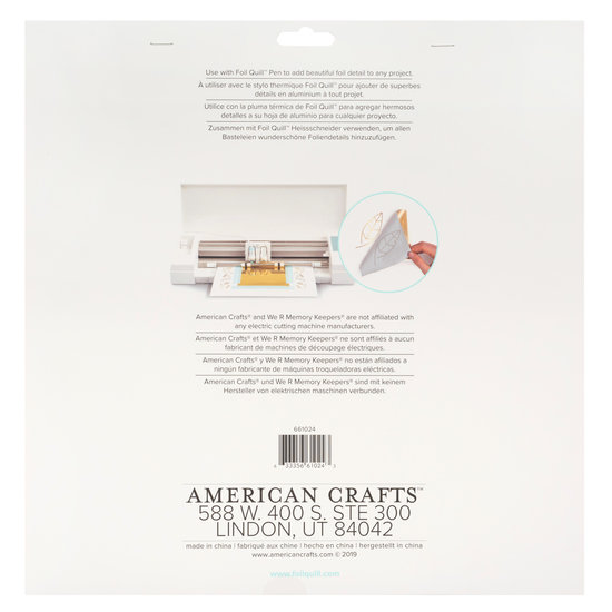 We R Memory Keepers We R Memory Keepers Foil Quill Foil Gold Finish