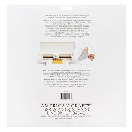 We R Memory Keepers We R Memory Keepers Foil Quill Foil Shining