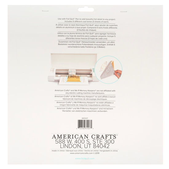 We R Memory Keepers We R Memory Keepers Foil Quill Foil Peacock