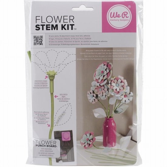 We R Memory Keepers We R Memory Keepers Flower Stem Kit Dark Green
