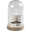 Creotime Stolp Houten Voet 11x18cm