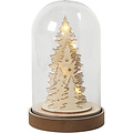 Creotime Stolp Houten Voet 11x18cm