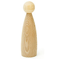 Stafil SpA Houten Pop Peg Doll Naturel 3,5x12cm