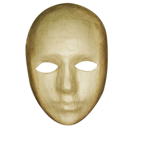 Vaessen Papier Mache Masker Gezicht | Creaflex