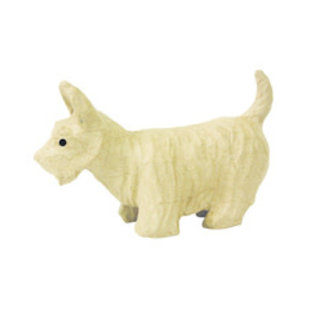 Decopatch Papier maché Hond Terrier Small 23x8x14,5cm.