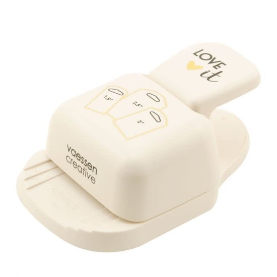 Vaessen Creative Vaessen Creative Figuurpons 3-in-1 Label Hang-Tag