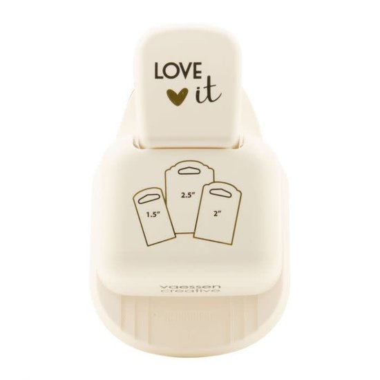 Vaessen Creative Vaessen Creative Figuurpons 3-in-1 Label Hang-Tag