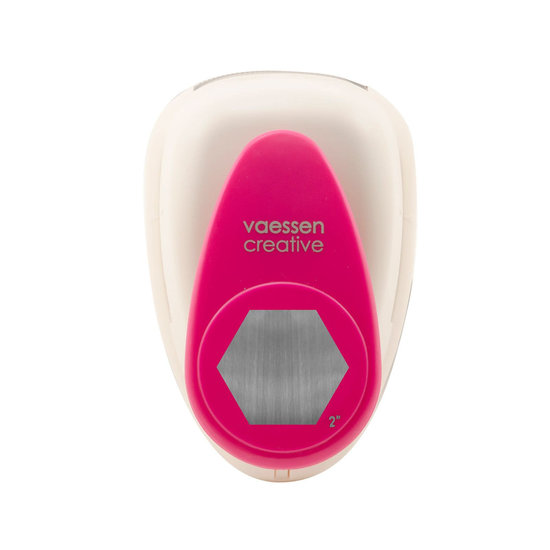 Vaessen Creative Vaessen Creative Figuurpons Hexagon Jumbo 2''