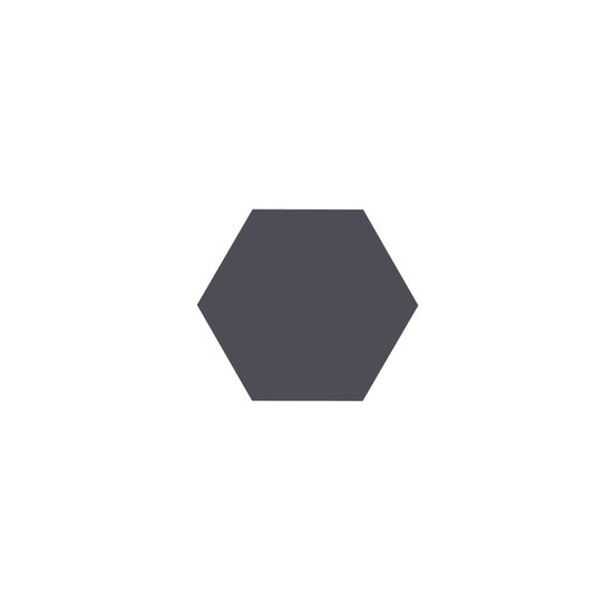 Vaessen Creative Vaessen Creative Figuurpons Medium Hexagon 1''