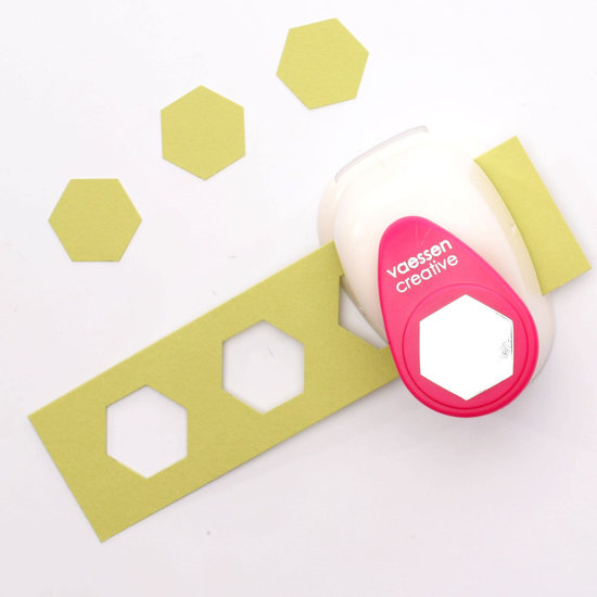 Vaessen Creative Vaessen Creative Figuurpons Medium Hexagon 1''