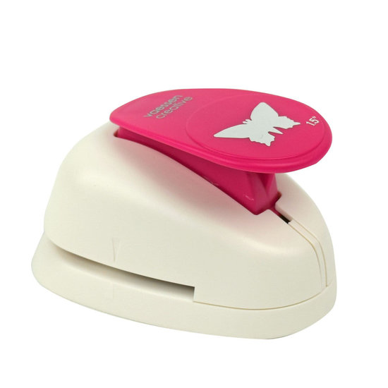 Vaessen Creative Vaessen Creative Figuurpons Maxi Vlinder 1,5''