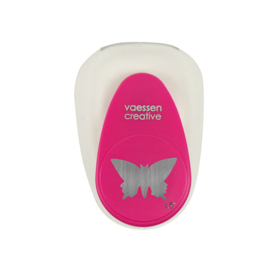 Vaessen Creative Vaessen Creative Figuurpons Maxi Vlinder 1,5''