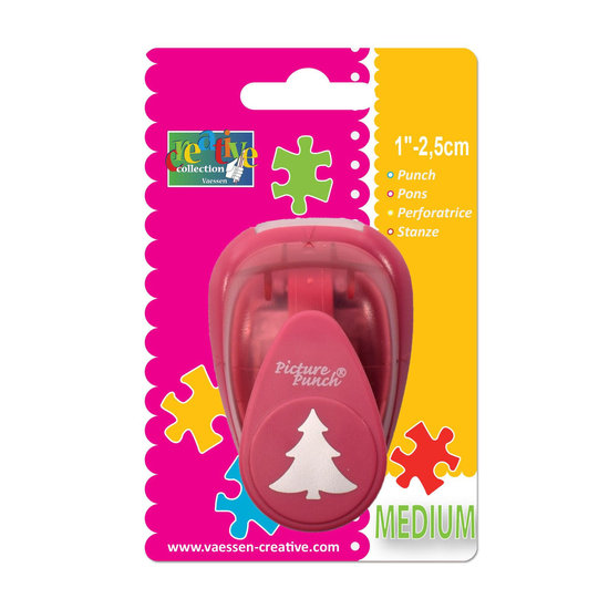 Vaessen Creative Vaessen Creative Figuurpons Medium Dennenboom 1''