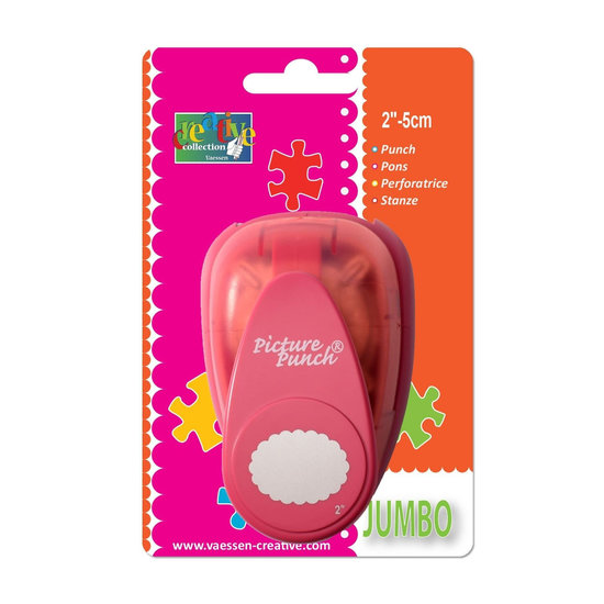 Vaessen Creative Vaessen Creative Figuurpons Ovaal Jumbo 2''