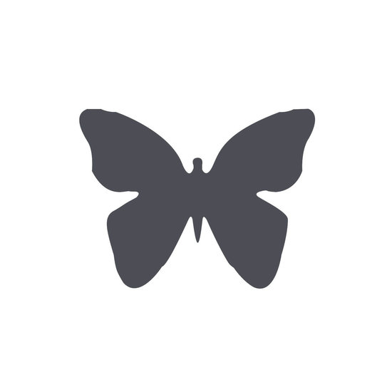 Vaessen Creative Vaessen Creative Figuurpons Jumbo Vlinder 2''