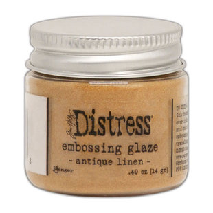 Ranger Distress Embossing Glaze Antique Linen