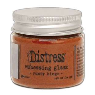 Ranger Distress Embossing Glaze Rusty Hinge