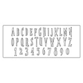 Tim Holtz Sizzix Bigz Die XL Tim Holtz Alphabeth Handmade