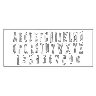 Sizzix Bigz Die XL Tim Holtz Alphabeth Handmade