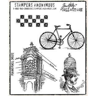 Tim Holtz Cling Stamp Pen & Pencil