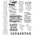 Tim Holtz Tim Holtz Cling Stamp Stuff To Say