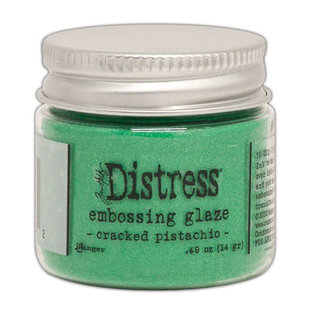 Ranger Distress Embossing Glaze Cracked Pistachio