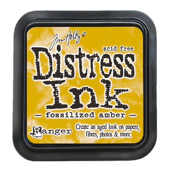 Tim Holtz Ranger Distress Ink Tim Holtz Fossilized Amber