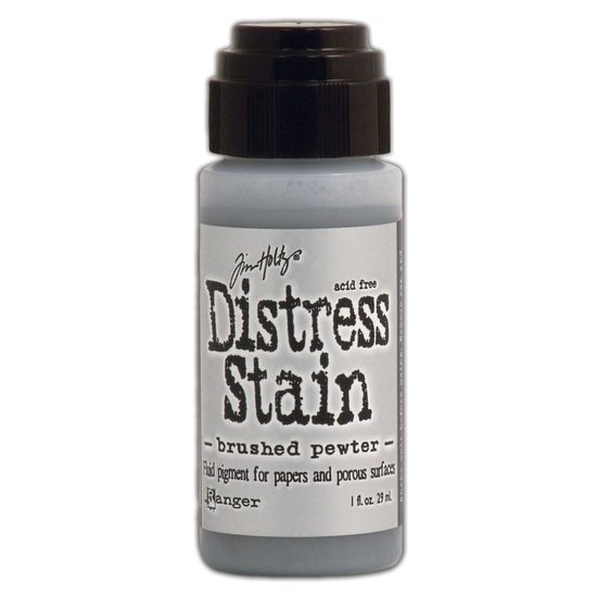 Tim Holtz Ranger Distress Stains Tim Holtz Brushed Pewter