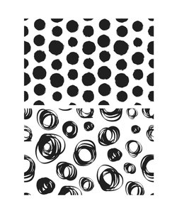 Tim Holtz Cling Stamp Dots & Circles