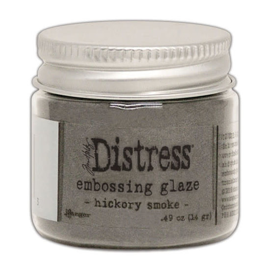 Tim Holtz Ranger Distress Embossing Glaze Hickory Smoke
