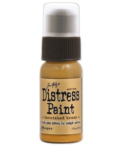 Ranger Distress Paint Dabber Tim Holtz Tarnished Brass