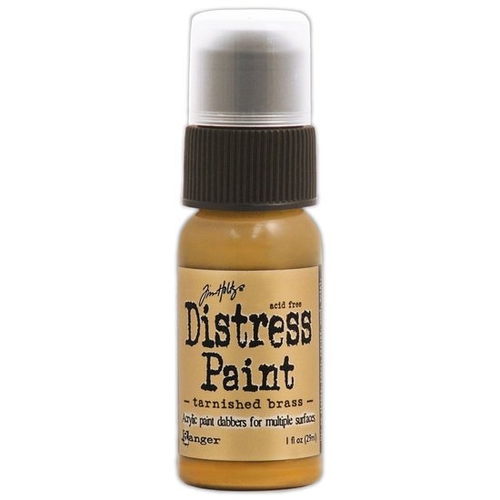 Tim Holtz Ranger Distress Paint Dabber Tim Holtz Tarnished Brass