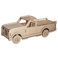 Rayher Houten bouwset 3D Laadwagen groot 51x17,7x20,5cm