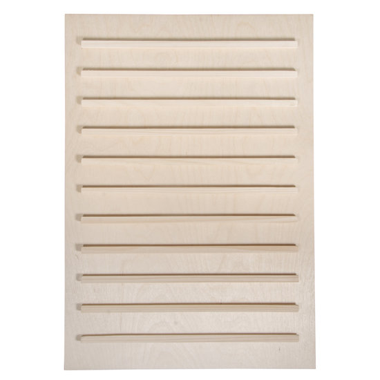 Rayher Houten Letter Bord Met Alfabet