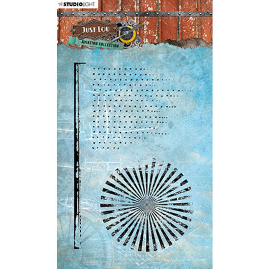 Studio Light Studio Light Stempel A6 Just Lou Aviation Collection nr. 11