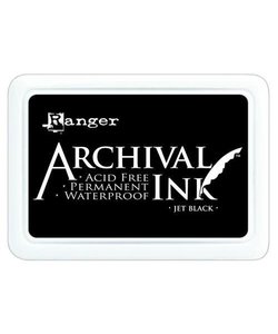 Ranger Archival Ink Pad Jet Black