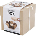 Creotime Explosion Box 7x7x7,5 + 12x12x12 cm. Craft