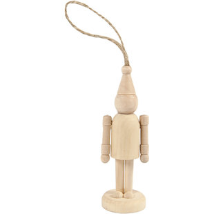 Houten Figuur Kaboutermuts h:9 cm berkehout