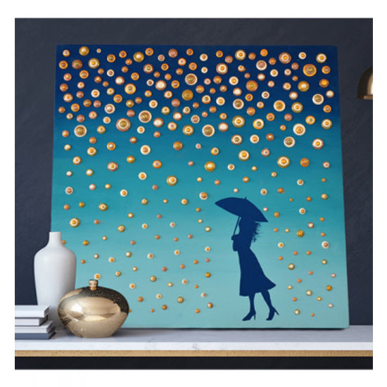 Viva Decor Viva Decor Blob Sjabloon A3 formaat Paraplu